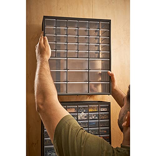 Stanley Aufbewahrungsbox (mit 39 Schubfächern, Maße 36.5 x 43.5 x 15.5 cm, geeignet für Wandmontage) 1-93-981… – Bild 6