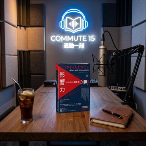 通勤一刻｜《影響力》：為何你總是不自覺點頭？拆解大腦的「自動導航」與 7 大說服武器 Podcast Por  arte de portada