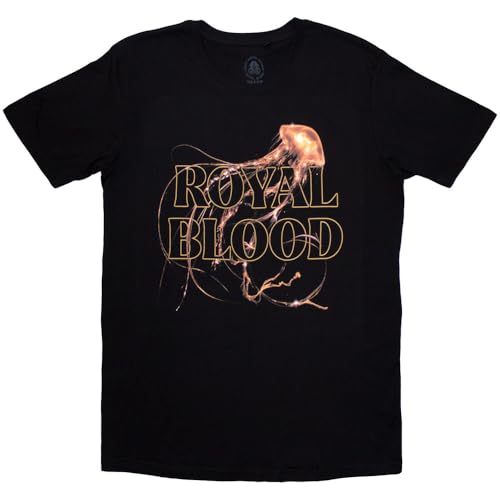 T-shirt Royal Blood Entangled noir pour homme et femme look grunge rock