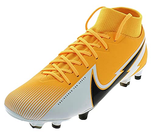 Nike Men's Football Shoe, Laser Orange Black White Laser, 10