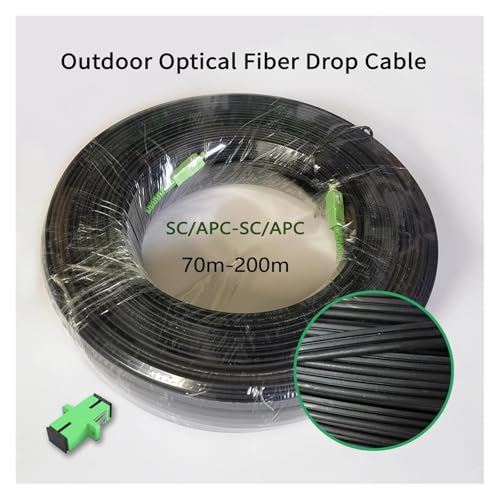 Câble à fibre optique extérieur FTTH SC monomode pour jardin et maison - 2