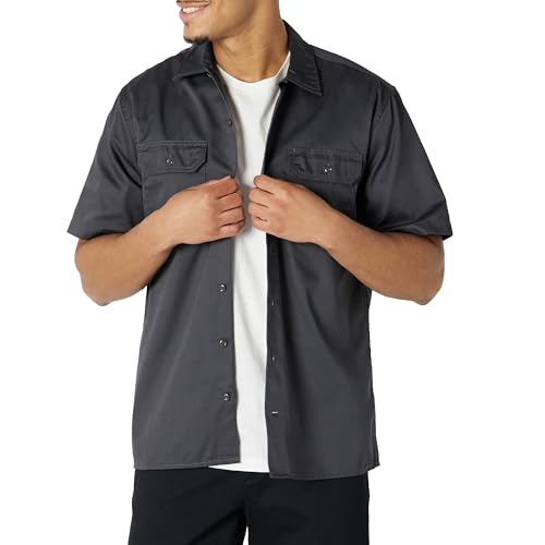 Amazon Essentials Camisa de Trabajo de Manga Corta Resistente a