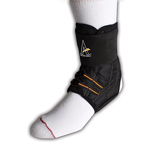Active Ankle Prolacer Lace-up Ankle Brace L Black