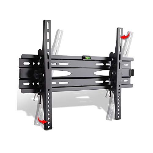 RENJUN- TV Wandhalterung 15 ° Nach Oben Und Unten Kippen Geeignet for Alle 26-55-Zoll-Monitore Robustes Schraubendesign Maximal VESA600x400 Eingebaute