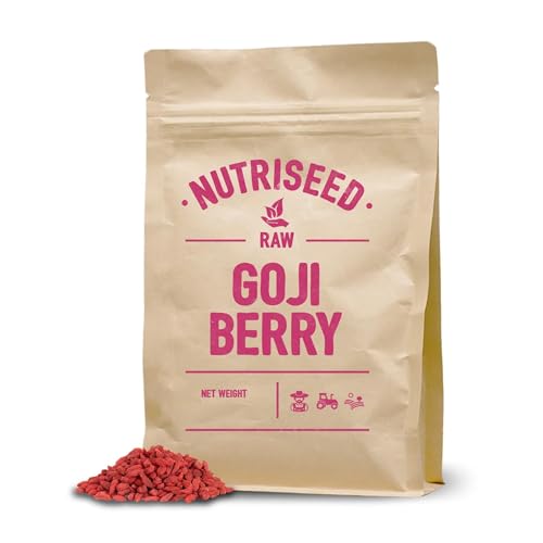 Nutriseed Goji Berries 250g - Rich in Fibre, Antioxidants, Vitami...