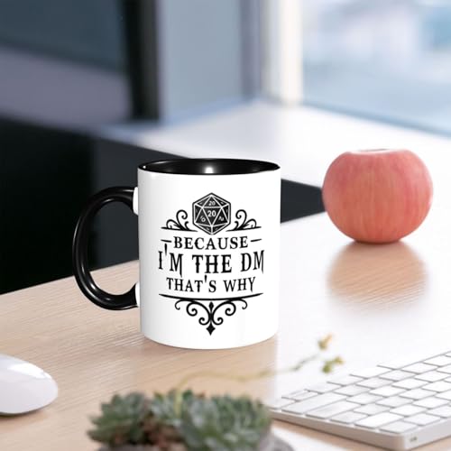 Taza divertida para maestros de juego, 11 oz, blanco miniatura 6