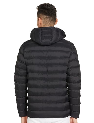 Image of Qube By Fort Collins Men's Regular Fit Puffer Jacket - Warm, Lightweight, Insulated Winter Outerwear