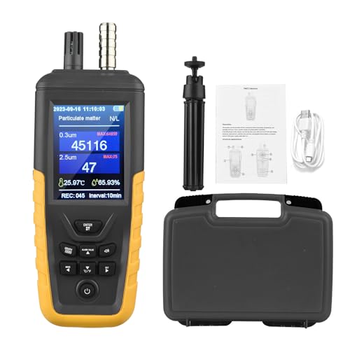 Dust Particle Counter with USB and Data Monitoring