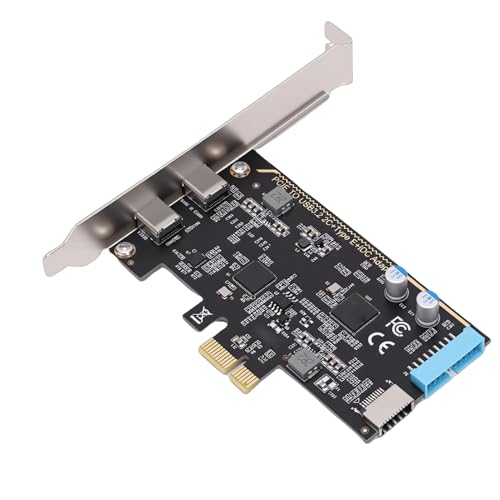 Carte d'extension PCIe haute vitesse 5Gbps hub USB C PC Windows