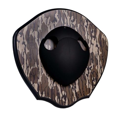 Plaque Master by Illusion | Mossy Oak Bottomland | Deer Antler Mount | Antler Mounting Kit | Antler Plaque | Antler Display | Taxidermy | Deer Hunting | Universal Sizing