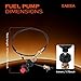 VCGTX06 Vernier Adjustable Lock Cable Compatible with PTO or Dump Industrial Commercial and Household Applications Throttle Cables w Red Head