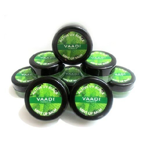 Buy Vaadi Herbals Lip Balm, Mint Essential Nutrients Enriched 10g