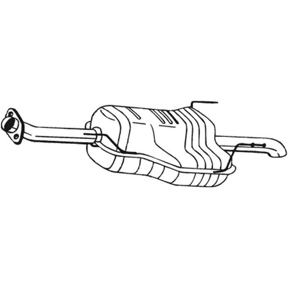 Bosal 185-457 Endschalldämpfer : Amazon.de: Auto & Motorrad