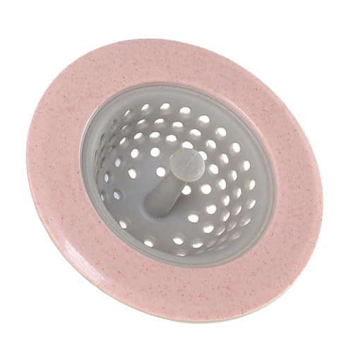 Aramox Colador de Fregadero, Colador de Filtro de Drenaje de Silicona para Drenaje de Fregadero de Cocina, Recogedor de Alimentos Suave y Extraíble, Fácil Limpieza, Ayuda a Reducir Obstrucciones, Se