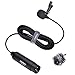 Comica XLR Microphone CVM-V02C Cardioid XLR Lavalier Lapel Microphone, Microphone for Camera Canon Sony Panasonic Camcorders Zoom H4n H5 H6 Tascam DR-40 DR-100 Recorders (1 Pack)(5.9ft)