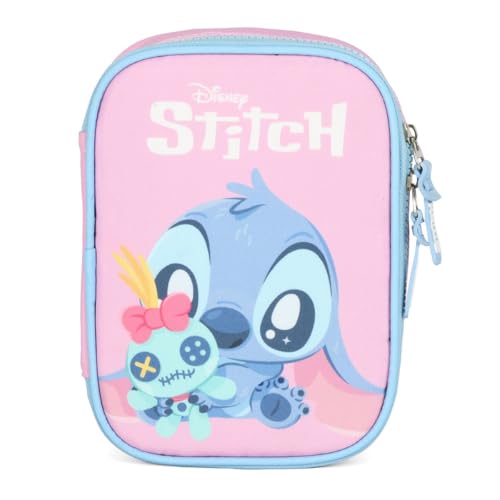 Estojo Luxcel Stitch Box Rosa Et50044SC