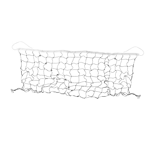 UPKOCH 1 Pieza Red De Voleibol Juego Regulación Deporte Reemplazo Neto Profesional para Capacitación Patio Interior De Pie Redes Práctica Red Al Aire Negro Polietileno