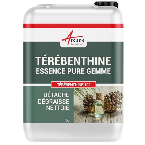 Essencia de trementina Pura Gema: TREMENTINA 101-5 L - ARCANE INDUSTRIES
