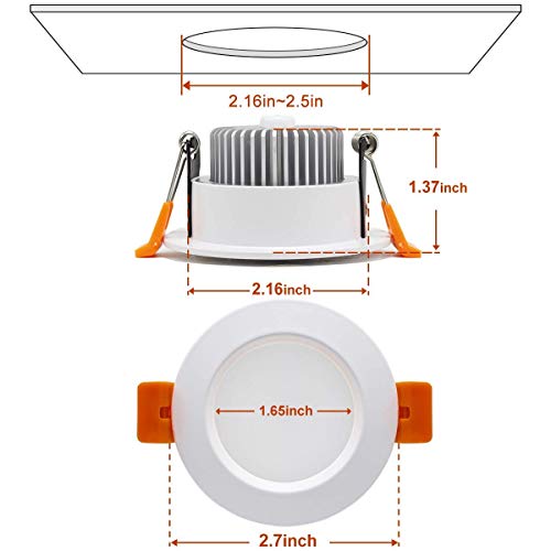Aluminum + Flame Retardant PC, 4 x 3W Dimmable Smart LED Recessed Lighting