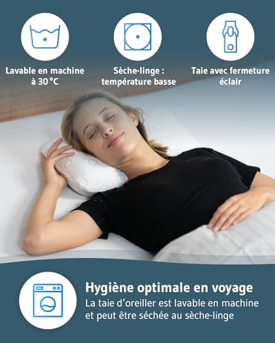 Coussin de Voyage VOLAR Ergonomique Mémoire, Third of Life
