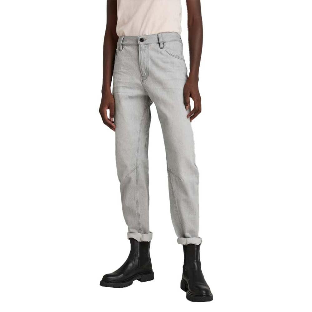 G-STAR Women's Arc 3D Boyfriend Jeans, Grey (Sun Faded Grey Limestone D19821-D109-D127), 26W / 30L