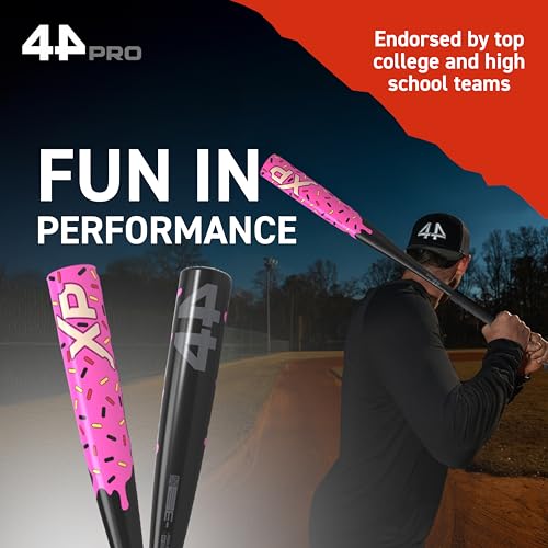 Image of 44 PRO Limited Edition XP BBCOR Baseball Bat, Balanced & Durable Baseball Bat for Adult, High School & College Leagues, Drop -3, 2 5 /8 inch Barrel Diameter