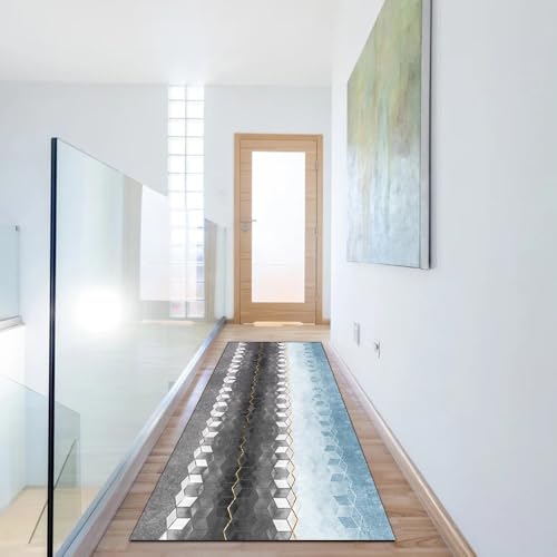 Alfombra de cocina antideslizante lavable pasillo 40x450cm 6