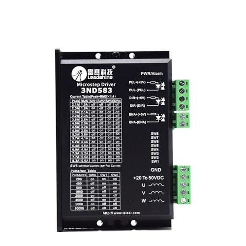 Driver pas à pas 3DM580S triphasé réduction des vibrations NEMA 23