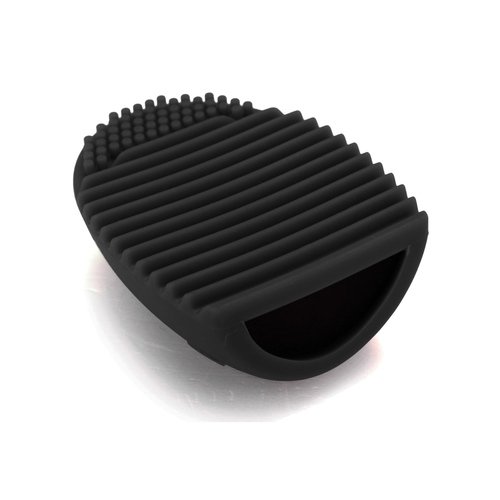 Silicon Brush Egg Makeup Brush Cleaning Tool -Black