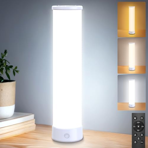 Light Therapy Lamp 15000 Lux, UV-Free Happy Sunlight Lamps with