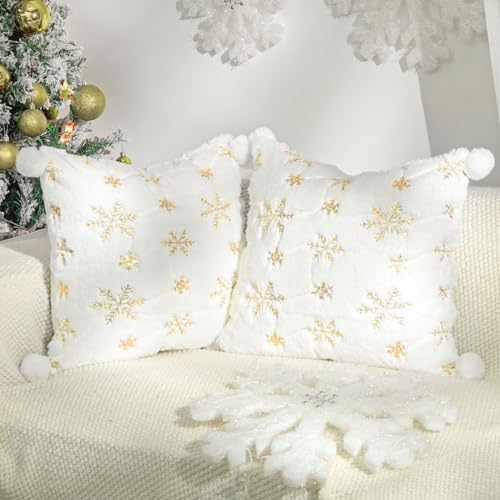 Image of Lewondr Printed Cushion Cover, Square Cotton Linen Breathable Throw Pillow Case, Colorful Sham Pillow Cushion Decorative for Home Bed Sofa Couch 18" x 18" - Colorful Tree