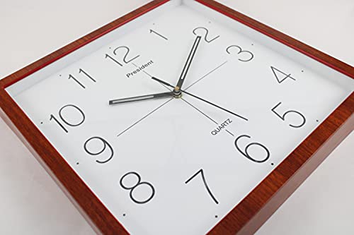 Image of Vishanthfashion - President Quartz Designer Square Wallclock for Home /Kitchen /Living Room /Bedroom /Office