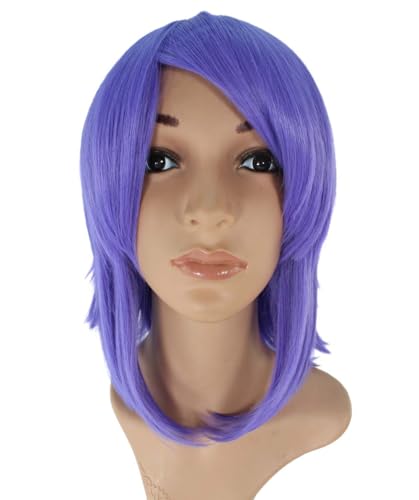 Wigs2you.com���f�B�[�X �E�B�b�O �V���[�g �{�u �X�g���[�g �ϔM �O������ �R�X�v���E���i�g���p - �A�b�V���u���[