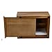 WEVOIRD Rustic Solid Barn Wood Burial Cremation Urn Boxes and Casket for Human Ashes Adult Man or Woman up to 240 lbs