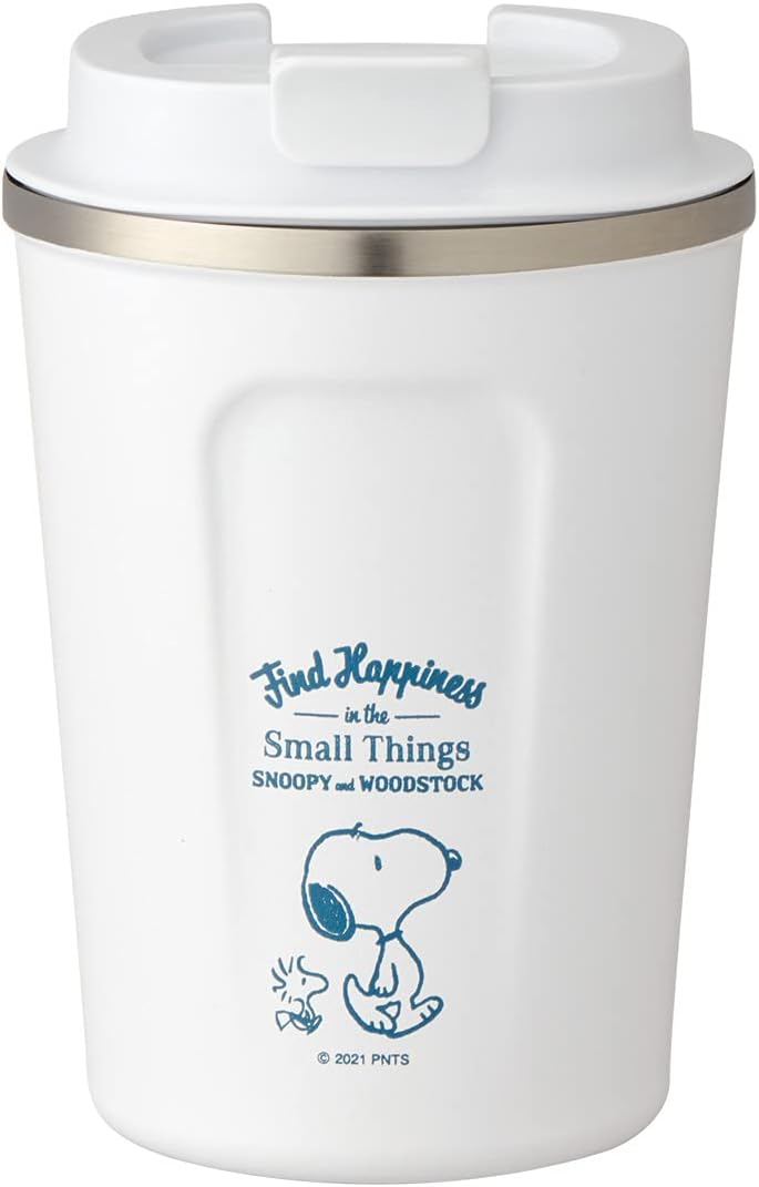 Skater STBC3F-A Vacuum Stainless Steel Insulated Coffee Tumbler S 11.8 fl oz (350 ml) Snoopy 21 Peanuts
