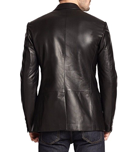 Men's Lambskin Leather Blazer KB0062