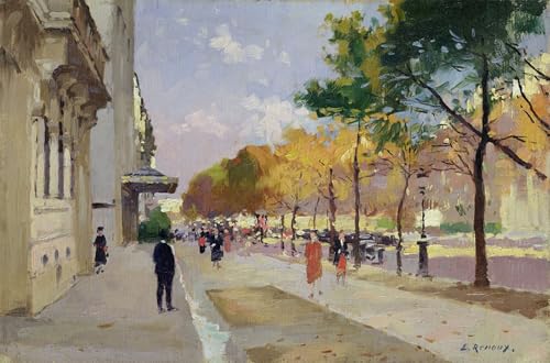 Affiche Graffiti Art Mural Avenue Montaigne Paris par Renoux 60x90cm