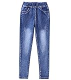Kinderbekleidungsdesign: Mit einem hochwertigen Stretch-Denim-Design ist diese Jeans mit Kindern der Kinder gestaltet, die Ihren Lieblingsstil entwerfen, wodurch Sie Ihr Silhouette aussehen und Sie entspannt und modisch machen.
