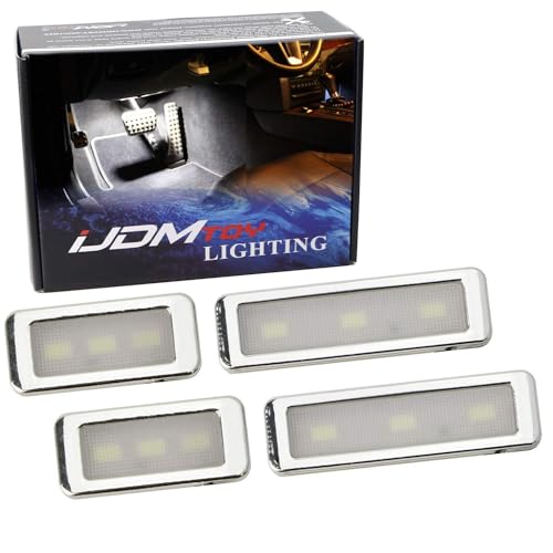 Kit de iluminación LED interior universal blanco xenón 4 piezas miniatura 1
