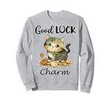 Photo Gallery lucky cat shirt,st patricks day cat tops,good luck charm cat felpa Photo Gallery lucky cat shirt,st patricks day cat tops,good luck charm cat felpa
