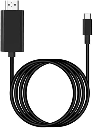 USB C to Hdmi 4k 30hz 2 Meter Cable for Home Office Compatible with Various Types of Mobile Phones, Computers and Televisions