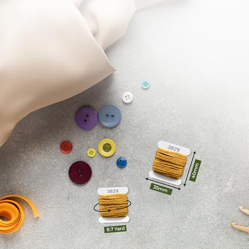 Image of Embroidery Floss Kit and Refills - Cotton Threads - DMC Color Coding for Cross Stitch, String Crafts, Friendship Bracelets