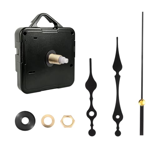 Mecanismo Movimiento Reloj Cuarzo silencioso, manijas Reloj, Kit Completo con Lancette, Mecanismo de Relojpara DIY Reparación de Reloj Reemplazo de Piezas