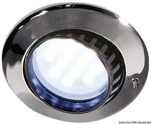 Batsystem Plafonnier Comet 9 LED à faible consommation pour cabine et carré de voilier