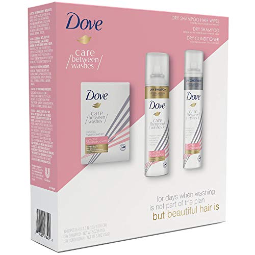 DOVE Go Active Dry Shampoo, Conditioner and Sheets (3 pk.)