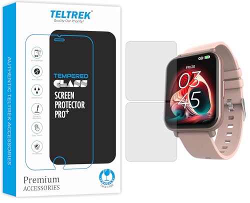 Image of TELTREK Screen Guard for Beatxp Unbound Neo Smartwatch Screenguard, Edge to Edge TPU Fiber Film not Tempered Glass Screen Protector for Beatxp Unbound Neo (Pack of 2)