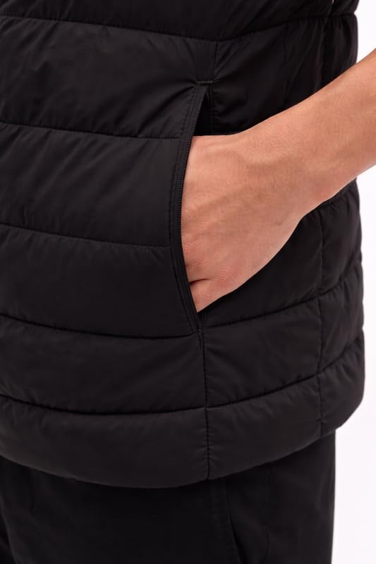 Image of SANE ORIGINALS Men's Sleeveless Puffer Jacket for Men, Water-Resistant Lightweight Winter Vest