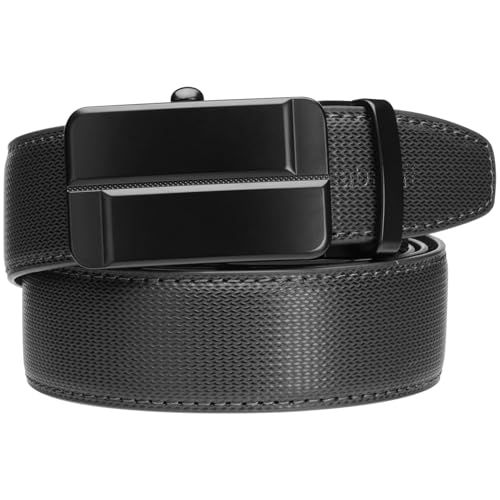 Image of Labnoft Men's PU Leather Auto Lock Belt