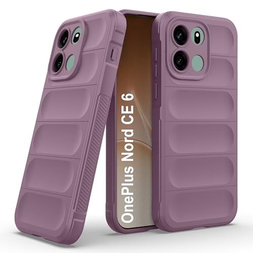 Image of Zapcase Back Case Cover for OnePlus Nord CE 6 | Compatible for OnePlus Nord CE 6 Back Cover | Liquid Silicon Magic Case with Camera Protection | Lavender