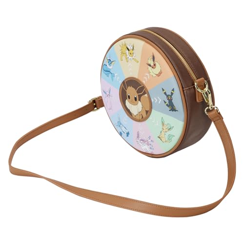 Loungefly Pokémon Eevee Evolutions Crossbody Canteen Purse: Stylish Carryall for Pokémon Enthusiasts!3